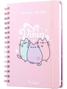 Седмичен планер Grupo Erik Pusheen за 12 месеца - август 2025 / юли 2026 година - Grupo Erik - GRUPO ERIK EDITORES S.L. - Момиче - Grupo Erik - Pusheen The Cat - 8435747815389