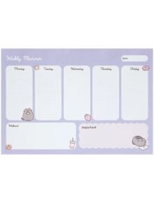 Седмичен планер - пад Pusheen The Cat Moments, А4, 54 листа - Grupo Erik - GRUPO ERIK EDITORES S.L. - Жена, Момиче - Grupo Erik - Pusheen The Cat - 8435497298586