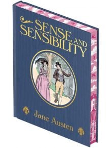 Разум и чувства" (Arcturus Decorative Classics) е колекционерско издание с твърди корици, със синя корица със златни и розови акценти, илюстрирано с жена в розова рокля и мъж в облекло от XIX век.
