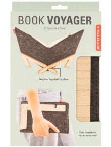 Сгъваема поставка за книга Kikkerland Book Voyager - Kikkerland - Kikkerland Design - Жена, Мъж - 612615125919