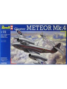 Сглобяем модел - Самолет Gloster Meteor Mk.4 - Revell - Revell - 4009803046587