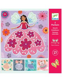 Шаблони за рисуване Djeco - Феи - Djeco - Djeco - Момиче - 3070900088214