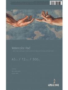 Скицник Creative Art Watercolor Pad A3, 12 листа - Creative Art - Creative Art - Момиче, Момче - 3831123771570