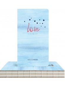 Скицник Drasca Hearts in the sky, 96 листа - Drasca - Drasca - Drasca - Love Is In The Air - 2210000002920