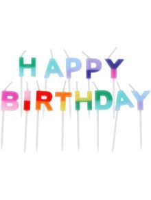 Свещи за рожден ден Folat - Happy Birthday - Folat - Folat - Момиче, Момче - 8714572277884