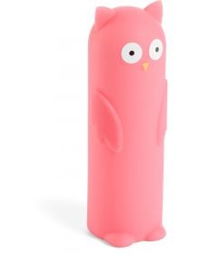 Светещият силиконов несесер Miquelrius Back2Fun – „Бухалче“ е висок, розов несесер във формата на сова с крила, заострени уши, бели очи и жълт клюн – идеален за моментите с Back2Fun.
