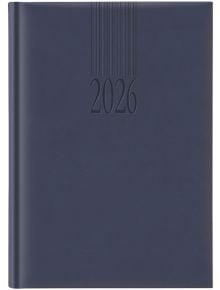 Тъмносин тефтер-органайзер Lediberg Tucson 2026 - Lediberg - Lediberg - Жена, Мъж - 3800816023678