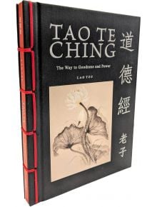 Илюстриран Дао Те Дзин: е с твърди корици, с английски и китайски текст, традиционна китайска подвързия и мастилена рисунка на лотосов цвят на корицата.