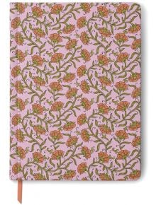 Тефтер DesignWorks Ink - Pink Vintage Floral - DesignWorks Ink - Designworks Collective - Жена - 840214818707