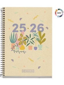 MR ТЕФТЕР 18 МЕС. 2025-26 D/P ECO PLANTS 117X174 - Miquelrius - Miquelrius - 8422593268261