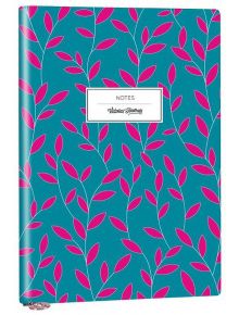 Тефтер Victoria's Journals Smyth Flexy Art Blue A6, 96 линирани листа - Victoria's Journals - Victoria's Journals - Жена - Victoria's Journals - Smyth Flexy Art - 4895198630629