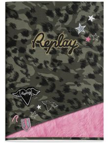 Тетрадка Replay Girls BTS18 А4, 40 листа - широки редове - Stationery Team - Stationery Team - Replay - 8715161019069