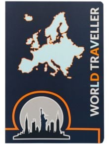 Тетрадка Ancor World Traveller А4, 48 листа с широки редове - Ancor - Ancor - Момиче, Момче - 5604730124323