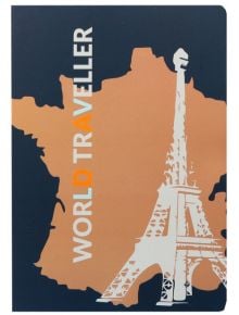 Тетрадка Ancor World Traveller А5, 48 листа с широки редове - Ancor - Ancor - Момиче, Момче - 5604730124347