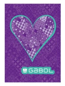 Тетрадка Gabol A5 с 56 листа на широки редове, различни дизайни (за момиче) - Gabol - Gabol - Момиче - 3800233234510