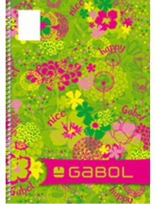 Тетрадка със спирала Gabol B5, 100 листа - широки редове - Gabol - Gabol - Момиче, Момче - 3800220302345