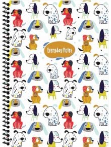 Тетрадка Keskin Color Animal Friends A4, 80 листа с широки редове, асортимент - Keskin Color - Keskin Color - Момиче, Момче - 8693043145580
