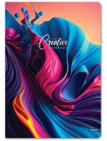 Тетрадка Lastva Creative А5, 96 листа с широки редове - Lastva - Lastva - Момиче - 8606028380838