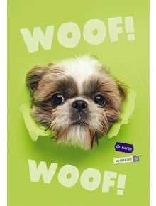 Тетрадка Mar Mar Woof A4, 40 листа с широки редове - MAR-MAR - Mar Mar - Момиче, Момче - 3858888497132