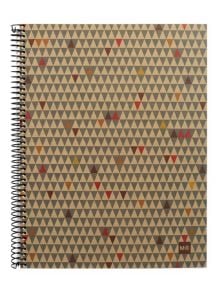 Тетрадка Miquelrius Ecotriangles А4 формат, със 120 листа с широки редове - Miquelrius - Apli Paper - Момиче - ECO - 8422593029589