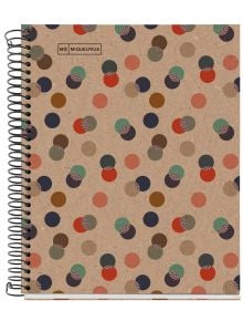 Тетрадка Miquelrius Recycled Eco Confetti А5 със спирала, 80 линирани листа - Miquelrius - Apli Paper - Момиче, Момче - Miquelrius - Eco Confetti - 8422593061602