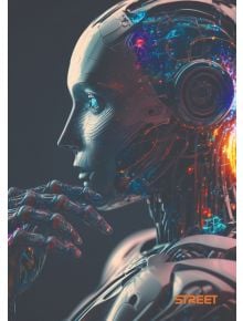 Тетрадка Street AI А5, 60 листа с широки редове - Eurocom - Eurocom - Момиче, Момче - Eurocom - Street - 3831123784921