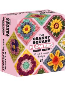 The Granny Square Flowers Card Deck - Claire Montgomerie - Жена, Мъж - Search Press - 9781800923065