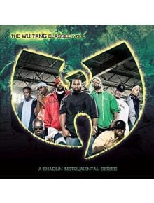 Група мъже позират върху голямо жълто лого на Wu-Tang Clan. Отгоре е "The Wu-Tang Classics Vol.1 (2 VINYL)", а отдолу - "A Shaolin Instrumental Series". На обложката се споменават инструментални версии и са изобразени зелени и жълти акценти.