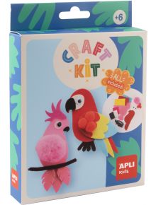 Творчески комплект Apli Kids - Направи сам филцови птици - Apli - Apli Paper - Момиче, Момче - Apli - Kids - 8410782198833