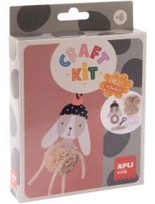 Творчески комплект Apli Kids - Направи сам ключодържател зайче - Apli - Apli Paper - Момиче - Apli - Kids - 8410782198819