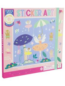 Творчески комплект със стикери Floss & Rock Sticker art - Enchanted - Floss & Rock - Floss & Rock - Момиче - 5055166361675