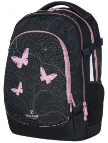 Ученическа раница Schneiders Walker Fame 2.0 Butterfly, светеща в тъмното - Walker - Schneiders - Момиче - Walker Fame - 9002638234391