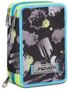 Ученически несесер Seven Feeling с три отделения, пълен - Seven - Seven S.P.A. - Момче - 8055714148496