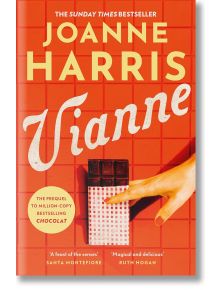 Корицата на книгата за Vianne показва ръка, която държи шоколад, на фона на червени плочки. Корицата съдържа похвални цитати и отбелязва, че това е предисторията на Chocolat с Виан Роше в главната роля, чието действие се развива в Марсилия.