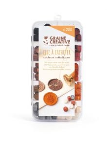 Восък за печати Graine Creative в металически цветове - Graine Creative - Graine Creative - Жена, Момиче - 3532435184019