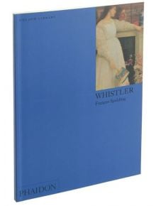 Синята книга за изкуство, "Уистлър (Phaidon Colour Library)", има корица с жена в бяла рокля до камина, напомняща на "Аранжировка в сиво и черно" на Уистлър. Автор е Франсис Спалдинг и е публикувана от Phaidon.