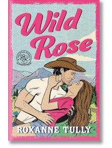 На корицата на "Дива роза" е изобразен каубой, който се готви да целуне сестрата на най-добрия си приятел на фона на живописните планини в ранчото Блу Ривър, а заглавието и авторката Роксана Тъли са изписани с дръзки розови букви.