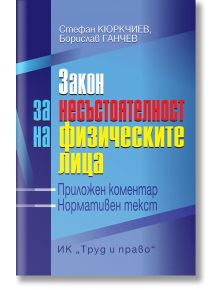 Закон за несъстоятелност на физическите лица - Стефан Кюркчиев, Борислав Ганчев - Жена, Мъж - Труд и право - ZAKONZANFL